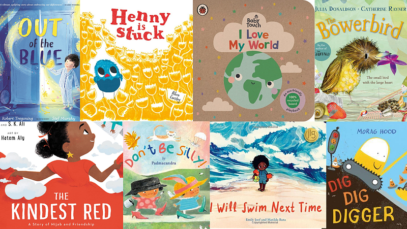2023 picture book list collage